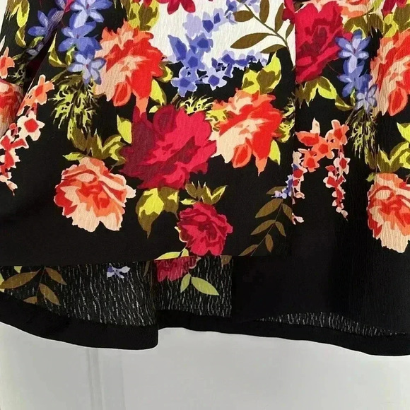 IC by Connie K Floral Jacket Sz L - Picture 5 of 11